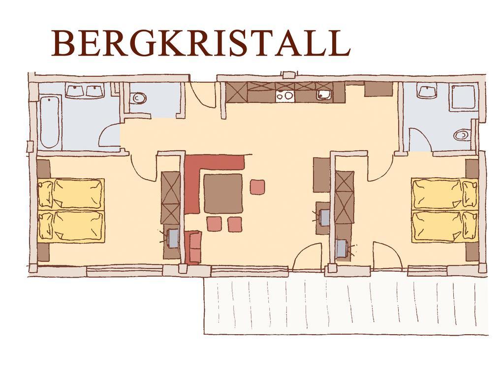 Ferienwohnungen Haus Der Mitte Mayrhofen Chambre photo
